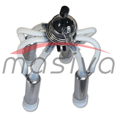 MUZNA JEDINICA ZA KRAVE, SABIRNIK 160 cc, INOX DRŽAČ, SILIK. SISNE GUME MASIVA-3