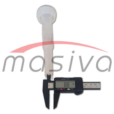 SISNA GUMA SILIKONSKA ZA KOZE 203 mm, FI 19 mm, FI 8 mm-SET, MASIVA-1