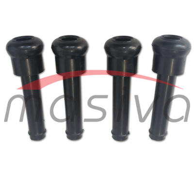 SISNA GUMA KRATKA CRNA 184 mm, FI 27,5 mm, FI 24 mm-SET, MASIVA-0