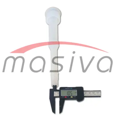 SISNA GUMA DUGAČKA SILIKONSKA 306 mm, FI 25 mm, FI 10,5 mm -SET, MASIVA-2