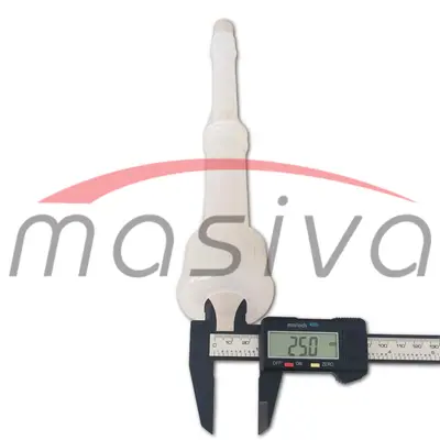 SISNA GUMA DUGAČKA SILIKONSKA 306 mm, FI 25 mm, FI 10,5 mm -SET, MASIVA-3
