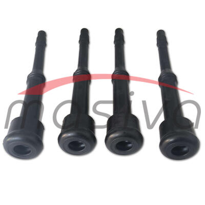 SISNA GUMA DUGAČKA CRNA 306 mm, FI 25 mm, FI 10,5 mm - SET, MASIVA-1