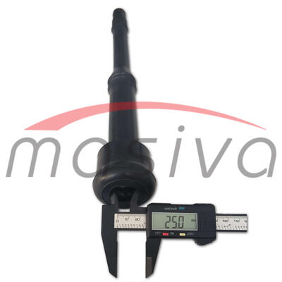 SISNA GUMA DUGAČKA CRNA 306 mm, FI 25 mm, FI 10,5 mm - SET, MASIVA-2