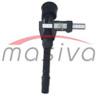 SISNA GUMA DUGAČKA CRNA 306 mm, FI 25 mm, FI 10,5 mm - SET, MASIVA-4