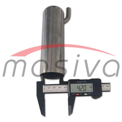 DRŽAČ SISNE GUME, INOX MASIVA - 149 mm, 42,5 mm, FI 26 mm  MASIVA-2
