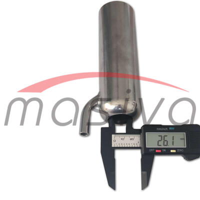 DRŽAČ SISNE GUME, INOX MASIVA - 149 mm, 42,5 mm, FI 26 mm  MASIVA-3