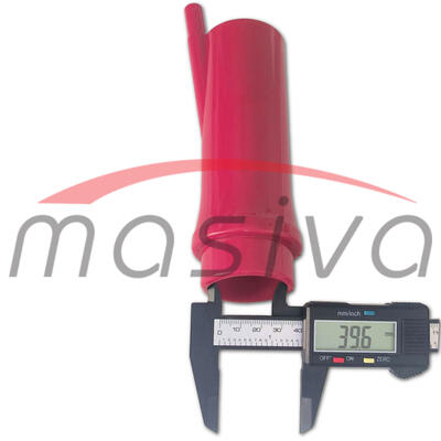 DRŽAČ SISNE GUME, PVC MASIVA -149 mm, 40 mm, fi 26 mm   MASIVA-2