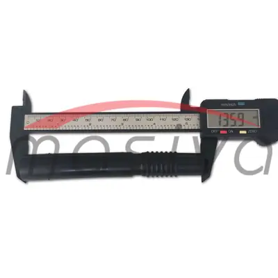 CRIJEVO MLIJEČNO KRATKO CRNO ZA KRAVE FI 9,5 mm X 135 mm   MASIVA