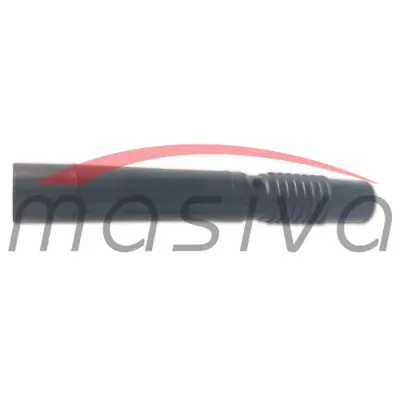 CRIJEVO MLIJEČNO KRATKO CRNO ZA KRAVE FI 9,5 mm X 135 mm   MASIVA-0