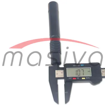 CRIJEVO MLIJEČNO KRATKO CRNO ZA KRAVE FI 9,5 mm X 135 mm   MASIVA-3