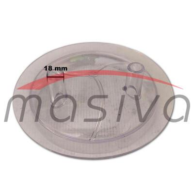 POKLOPAC KANTE RADNE MUZILICE PVC S DVA IZVODA FI 15 cm MASIVA
