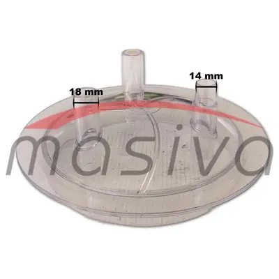POKLOPAC KANTE RADNE MUZILICE PVC S TRI IZVODA FI 15 cm MASIVA-1