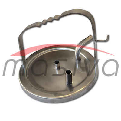 POKLOPAC KANTE RADNE DVA IZLAZA INOX FI 20,5 cm MASIVA