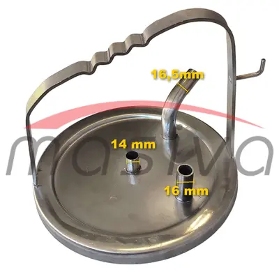 POKLOPAC KANTE RADNE DVA IZLAZA INOX FI 20,5 cm MASIVA-1