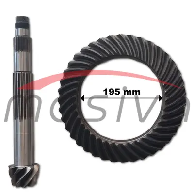 TANJURASTO KONUSNI PAR TORPEDO TD-7506,9006  Z=8/39  4308424/4308422-1
