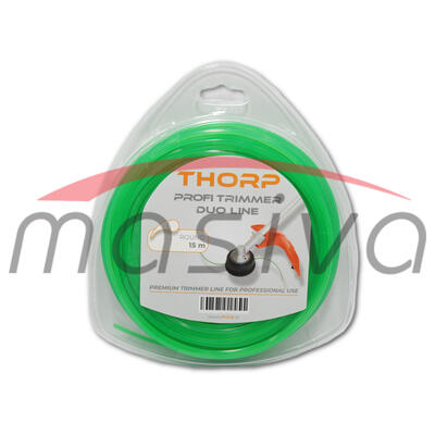 FLAKS NIT ZA TRIMER 2,7 mm 15 m KVADRATNI THORP