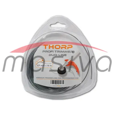 FLAKS NIT ZA TRIMER 2,7 mm 15 m OKRUGLI PROFI LINE THORP-0