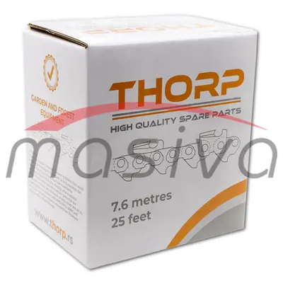 LANAC ZA MOTORNU PILU U ROLI 3,25"-1,3mm (CIJENA JE ZA JEDAN ZUB)  THORP-0