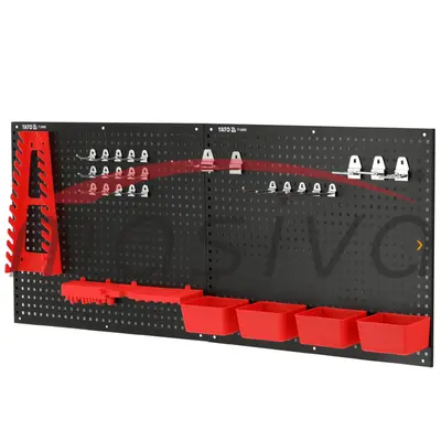 PLOČA ZIDNA ZA POHRANU ALATA 550X450X8MM-0