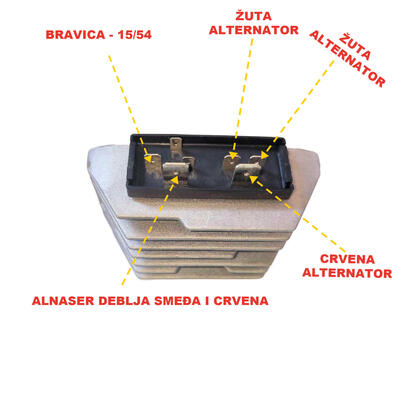 REGULATOR NAPONA ZA LOMBARDINI S KONEKTOROM LDA-97/100/820/672  TV-418-523-730-1
