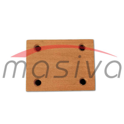 LEŽAJ DRVENI SLAMOTRESA KOMBAJNA ZMAJ 132 50 X 75 X 98 X FI 30 mm-2