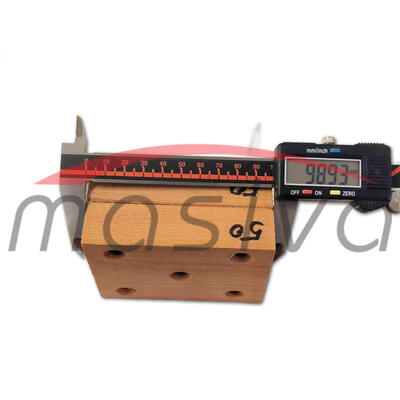 LEŽAJ DRVENI SLAMOTRESA KOMBAJNA ZMAJ 132 50 X 75 X 98 X FI 30 mm-5