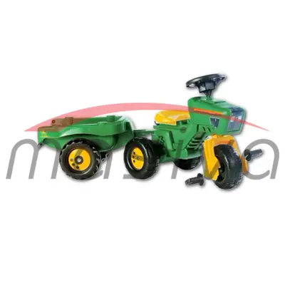 IGRAČKA VELIKA TRAKTOR JOHN DEERE NA PEDALE + PRIKOLICA IGRAČKA VELIKA TRAKTOR JOHN DEERE NA PEDALE + PRIKOLICA