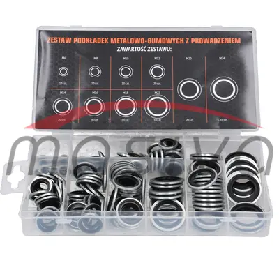 GARNITURA PODLOŠKI SA GUMICOM 205 kom 6 mm -30 mm-0