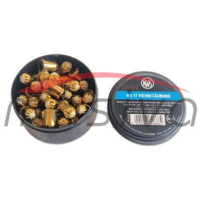 METAK ZA OMAMLJIVANJE PLAVI 9 mm-0