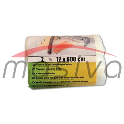 VREČICA ZA VAKUMIRANJE U ROLI 2X12X600 cm