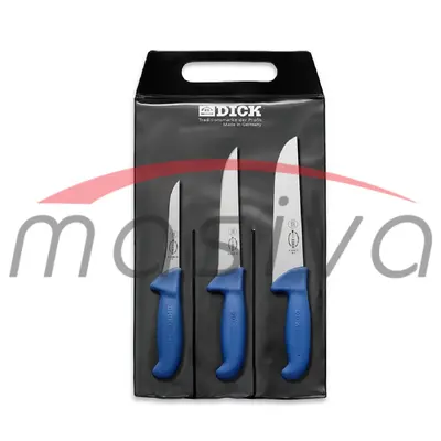 NOŽ DICK ERGOGRIP SET 3/1 PLAVI D82553-00