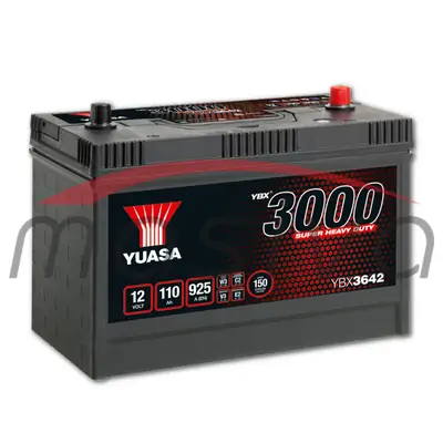AKUMULATOR  12V 110Ah 925Ah YUASA(cargo) VISOKI