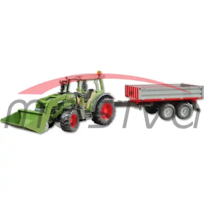 IGRAČKA FENDT VARIO 211 SA UTOVARIVAČEM I PRIKOLICOM
