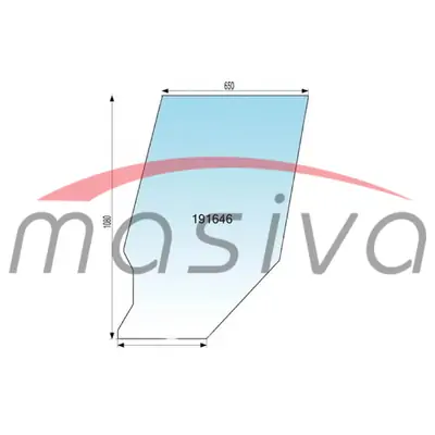 STAKLO KABINE VRATA GORNJE NOVI TIP 539-549