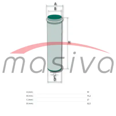 FILTER ZRAKA FINI DEUTZ FAHR 4506 - 4807-1