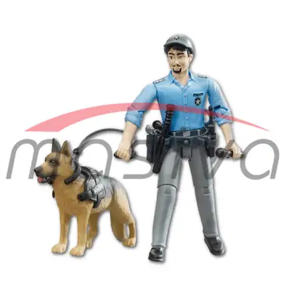 IGRAČKA POLICAJAC SA PSOM