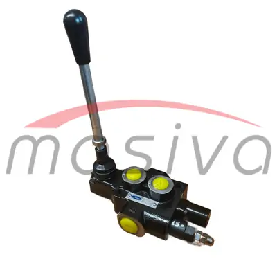 RAZVODNIK HIDRAULIKE DVORADNI JEDNA RUČICA 1/2" - 3/8" PROTOK 45 L/MIN