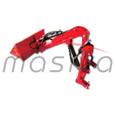 UTOVARIVAČ ZADNJI NALETNI SA HIDRAULIČNIM PODIZANJEM I NAGIBOM KOŠARE