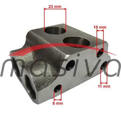 KUČIŠTE VENTILA HIDRAULIKE 23mm IMT-533-539-540-555-558    512.00.296    IN