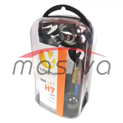 GARNITURA ŽARULJA 12V H7