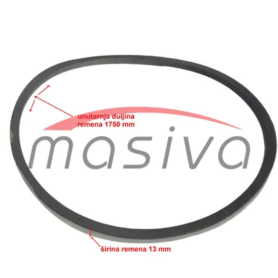 REMEN KLINASTI 13 X 1750-1