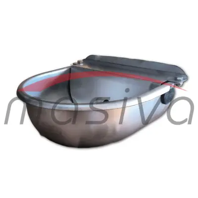 POJILICA ZA KRAVE AUTOMATSKA INOX SA PLOVKOM 4 l PRIKLJUČAK LIJEVO I DESN0 1/2"-1