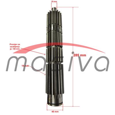 VRATILO MJENJAČA GLAVNO IMT-533-539-545-549-560     532.03.401    IN-1