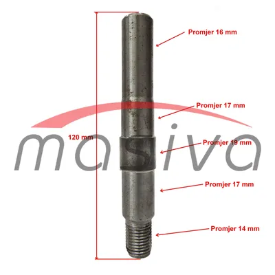 OSOVINA VODENE PUMPE IMT-539 T-1