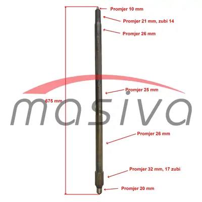 VRATILO POGONSKO TORPEDO TD 4506,4806,5506  Z - 17    431 1913-1