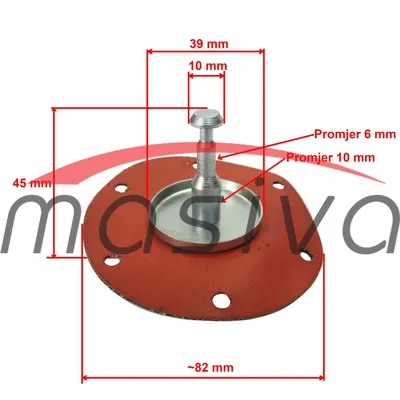 MEMBRANA PUMPE ZA DOVOD GORIVA IMT-539    811 797    IN-1