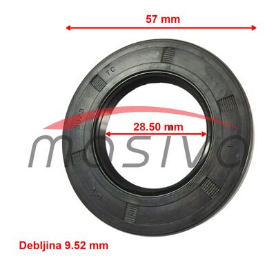 ULJNA BRTVA  -  28,5 X 57 X 9,52-1