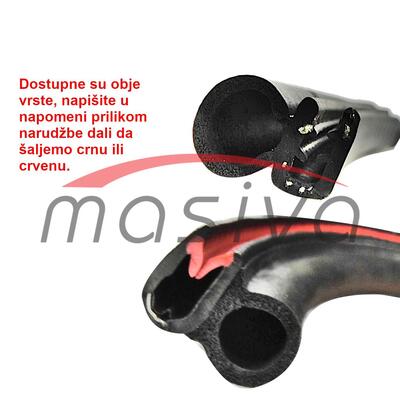 GUMA STAKLA KABINE NA VIJKE 15 mm-4