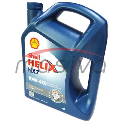 ULJE SHELL HX7 A3/B4 10W40  4/1 l