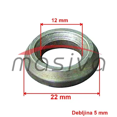 PLOČICA PODLOŽNA KONUSNA M-12 X 22-1